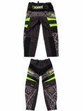 Planett Pro-Lite BMX Race Pants - New Style (Green/Grey/Black)