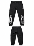 Planett Lite-Weight BMX Race Pants - New Style (Black - Black/White Logo)