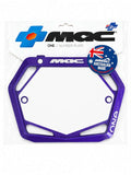 MAC One Mini Sized Number Plate Purple