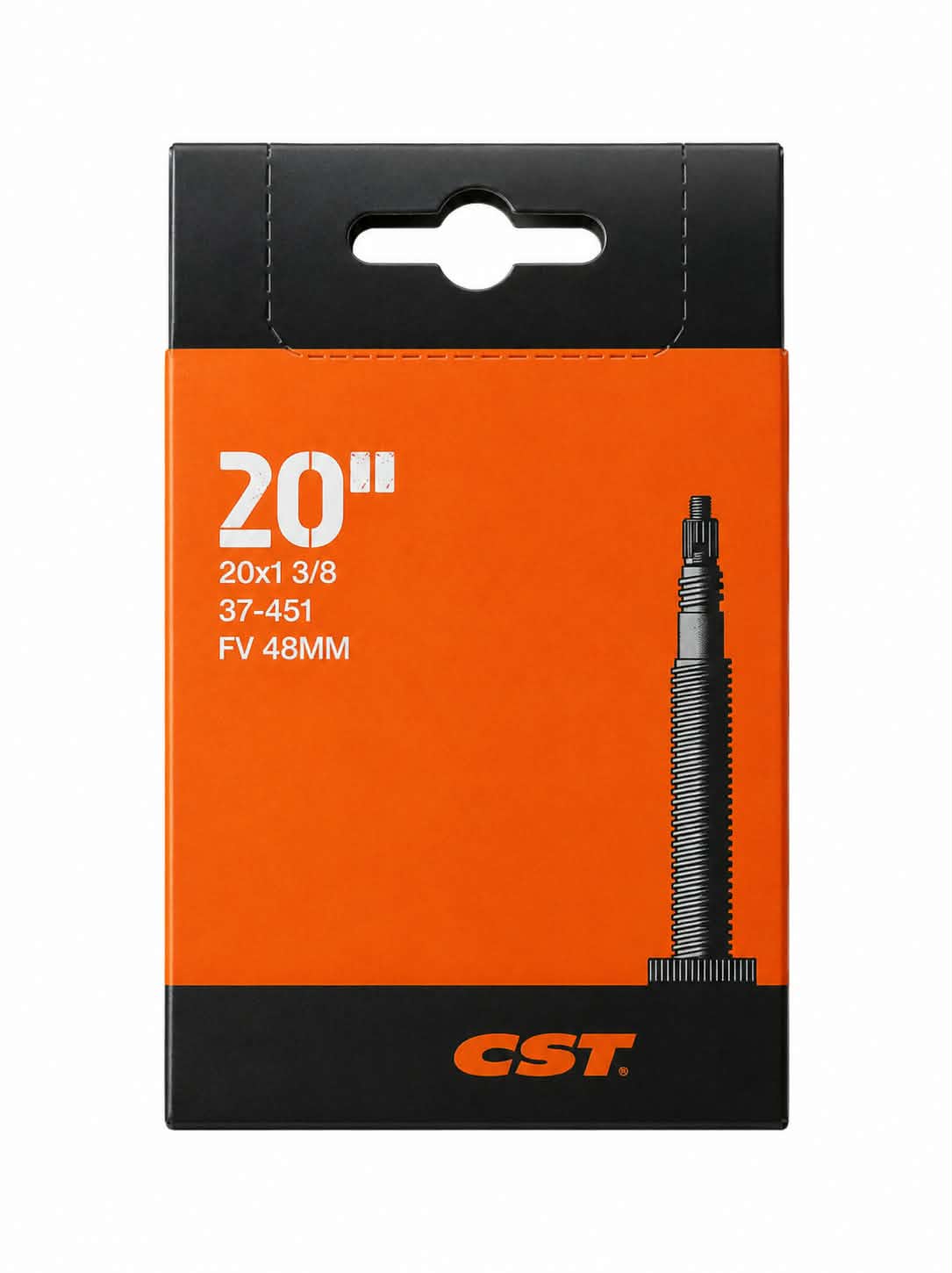 CST Presta Valve BMX Inner Tube 20 x 1 3/8" (37-451) 48mm