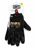 100% BMX Race Gloves | Black & Gold