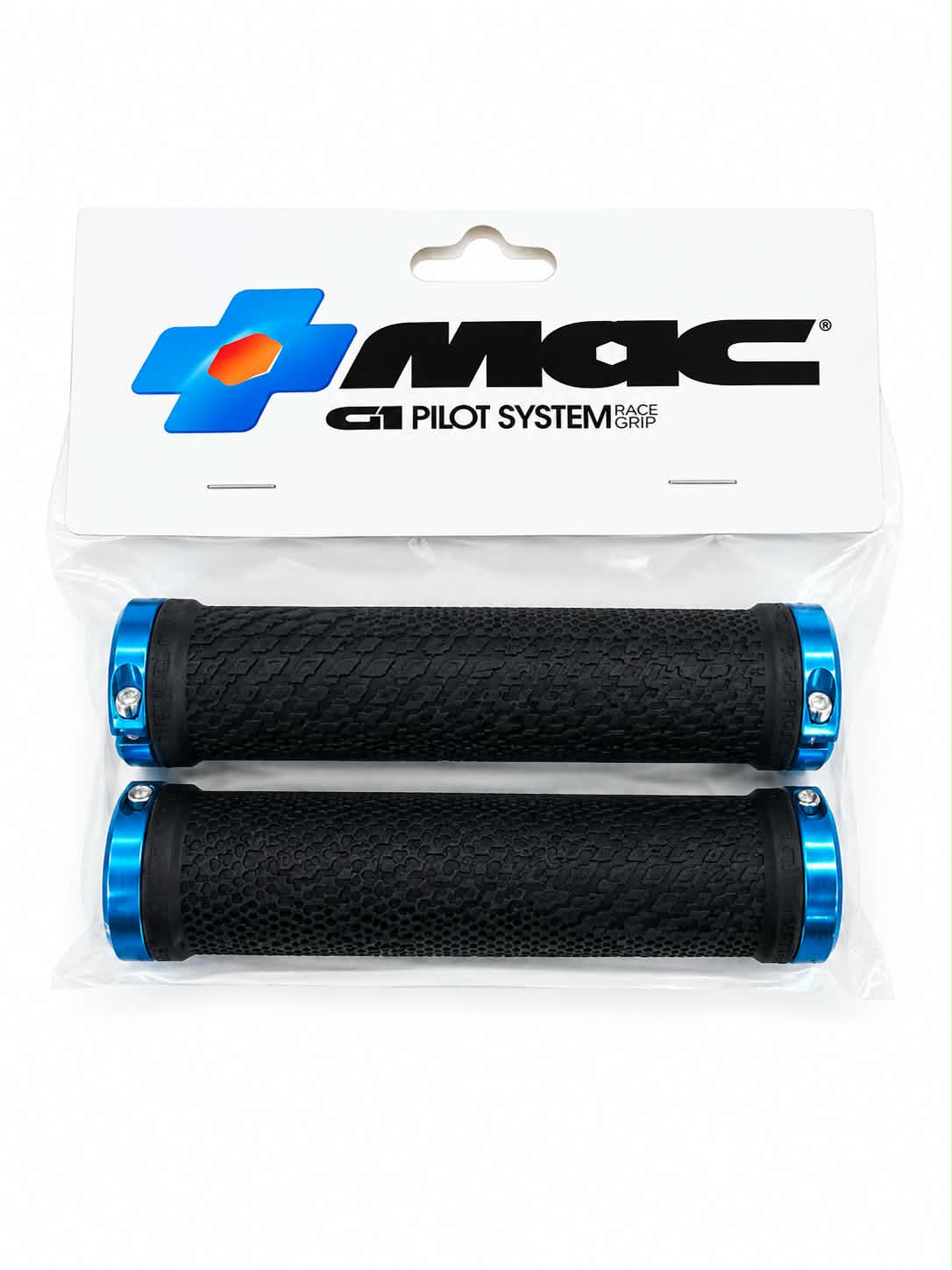Mac G1 Pro Grips (Black/Blue)