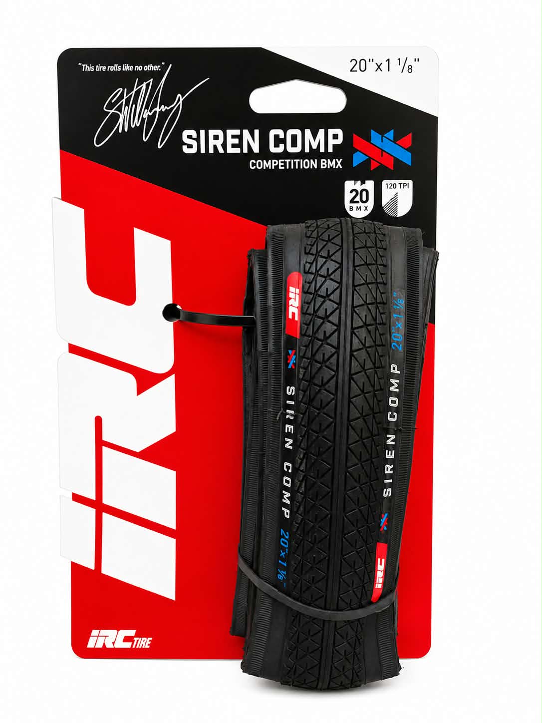 IRC Siren Comp BMX Tyre (Foldable) 20 x 1 1/8
