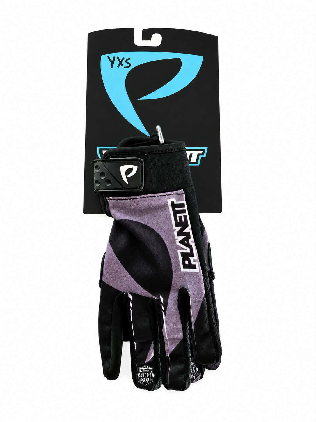 Planett BMX Racing Gloves (Black/Grey)