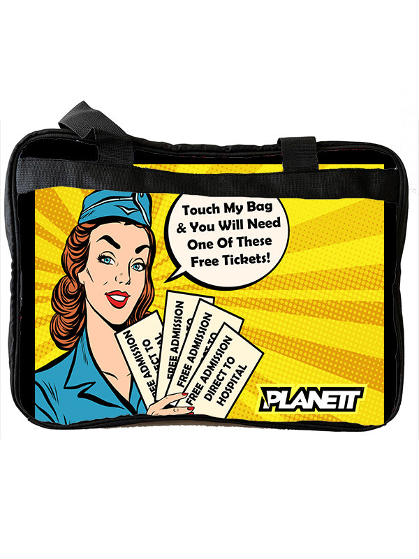 PLANET HELMET AND GEAR BAG -  YELLOW TICKET