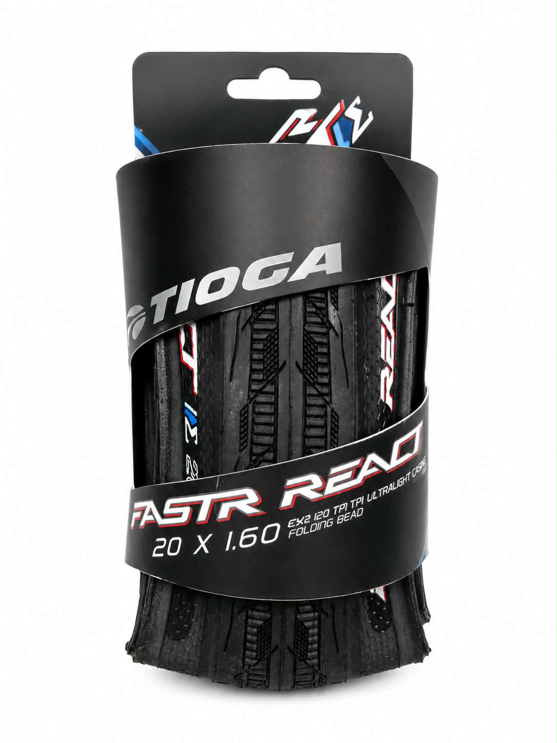 TIOGA Fastr-X Standard 20 x 1.60" Tyre suit 406mm (Black)