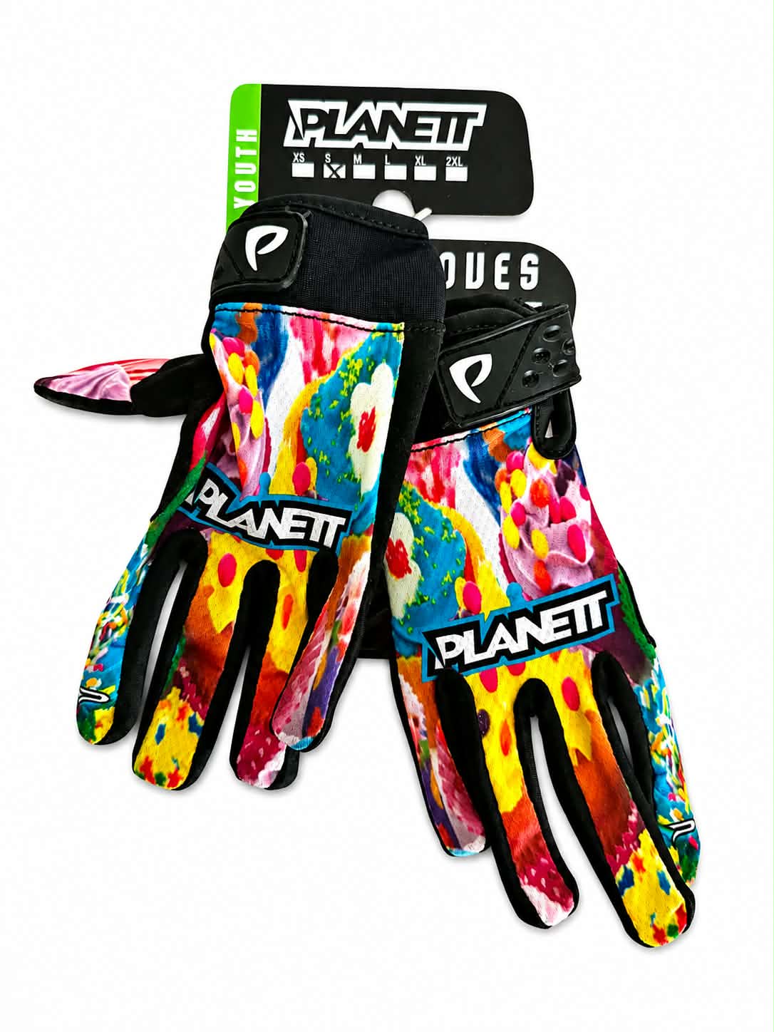 Planett Floral Design BMX Gloves