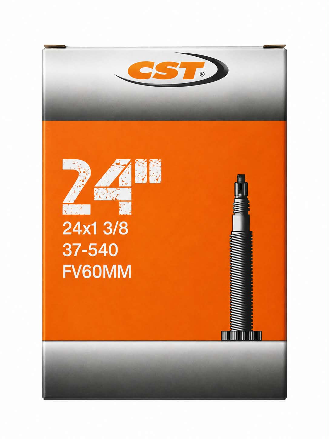 CST Presta Valve BMX Inner Tube 24 x 1 3/8" (37-540) 60mm