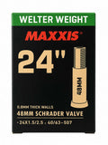 Maxxis Welter Weight BMX Inner Tube 24 x 1.5/2.5" (40/63-507) 48mm Schrader