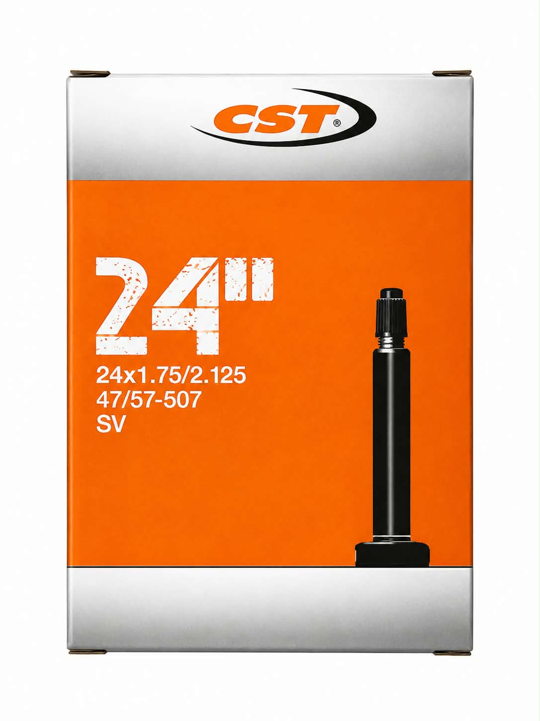 CST Schrader Valve BMX Inner Tube 24 x 1.75/2.125" (47/57-507)