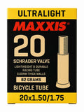 Maxxis Ultralight BMX Inner Tube 20 x 1.50/1.75" Schrader 48mm