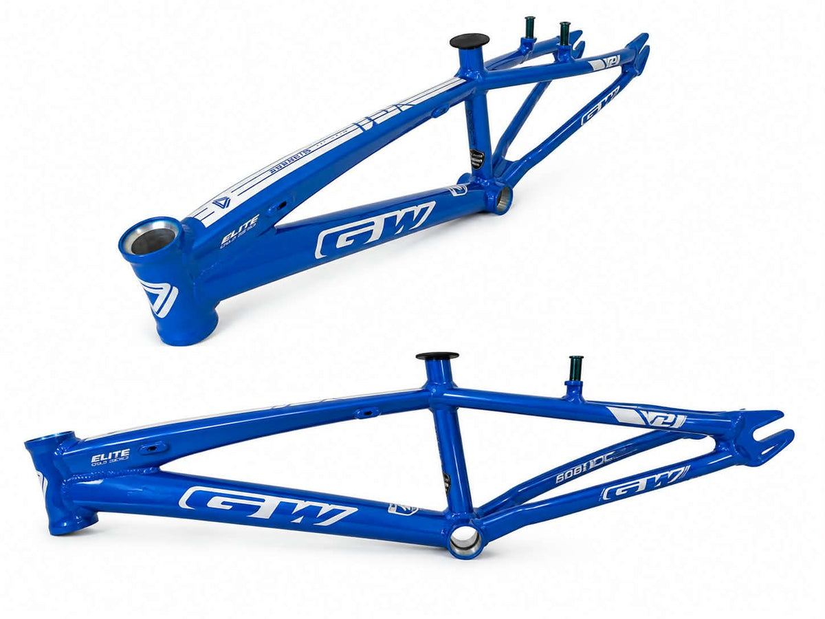 GW G1 Winners Alloy BMX Race Frame (Blue/White)