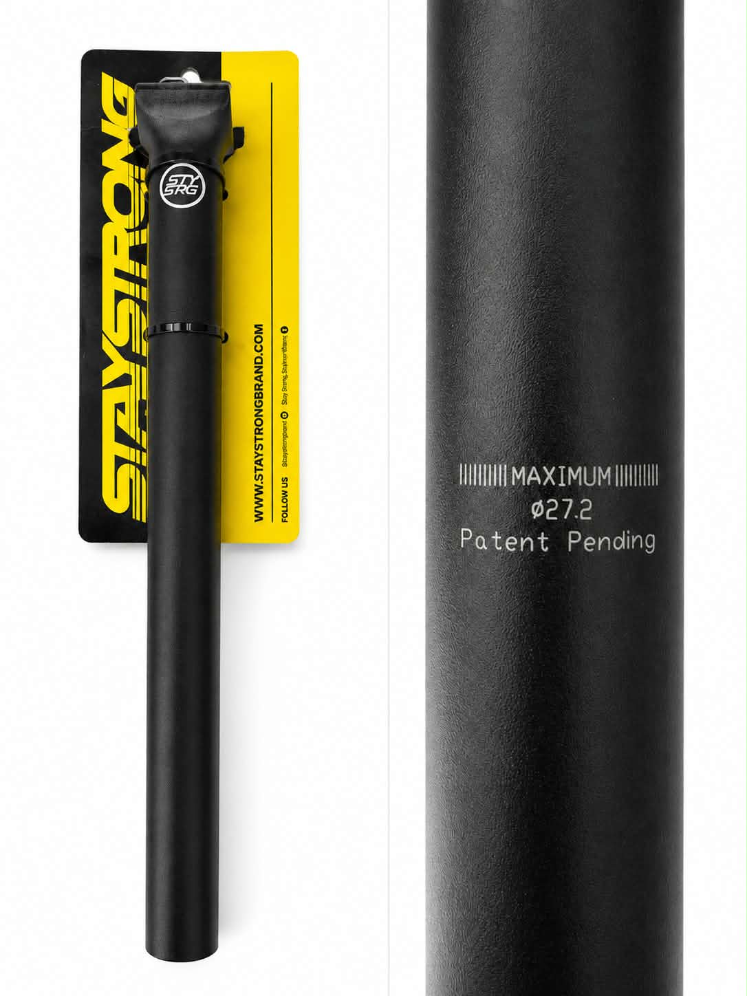 Staystrong Pivotal Seat Post 27.2mm (Black)