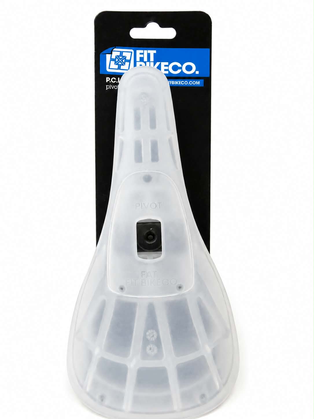 BMX Race Seat Lightweight Pivotal P.C.P. (Clear) Pro Size
