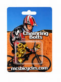 MCS ALLOY SHORT CHAINRING BOLTS (GOLD)