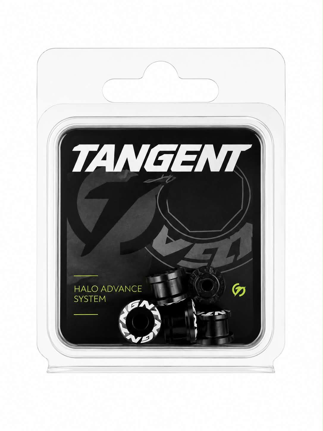 Tangent Chain Ring Bolt Kit (Black)