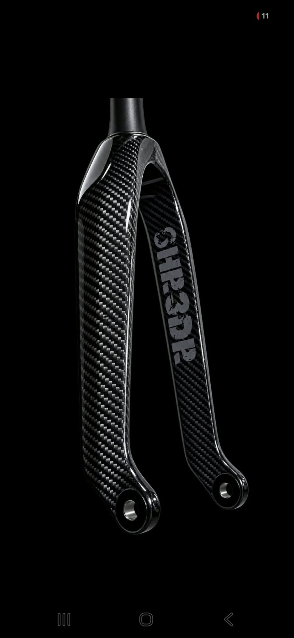 SHR3DR CARBON FORKS