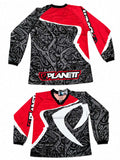 Planett BMX Jersey Red/Black