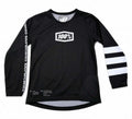 BMX RACE JERSEY "BLACK 100%