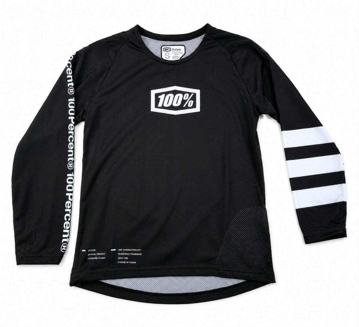 BMX RACE JERSEY "BLACK 100%