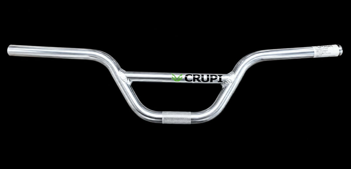 4.5" Crupi Aluminium Moto/Expert Handlebars (CHROME)