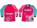 PLANETT BMX JERSEY (PINK/LIGHT BLUE)