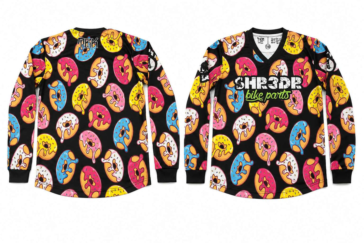 SHR3DR DONUT JERSEY BLACK