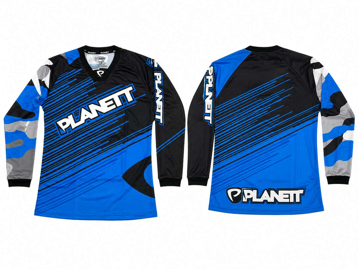 PLANETT BMX JERSEY (BLUE/BLACK)