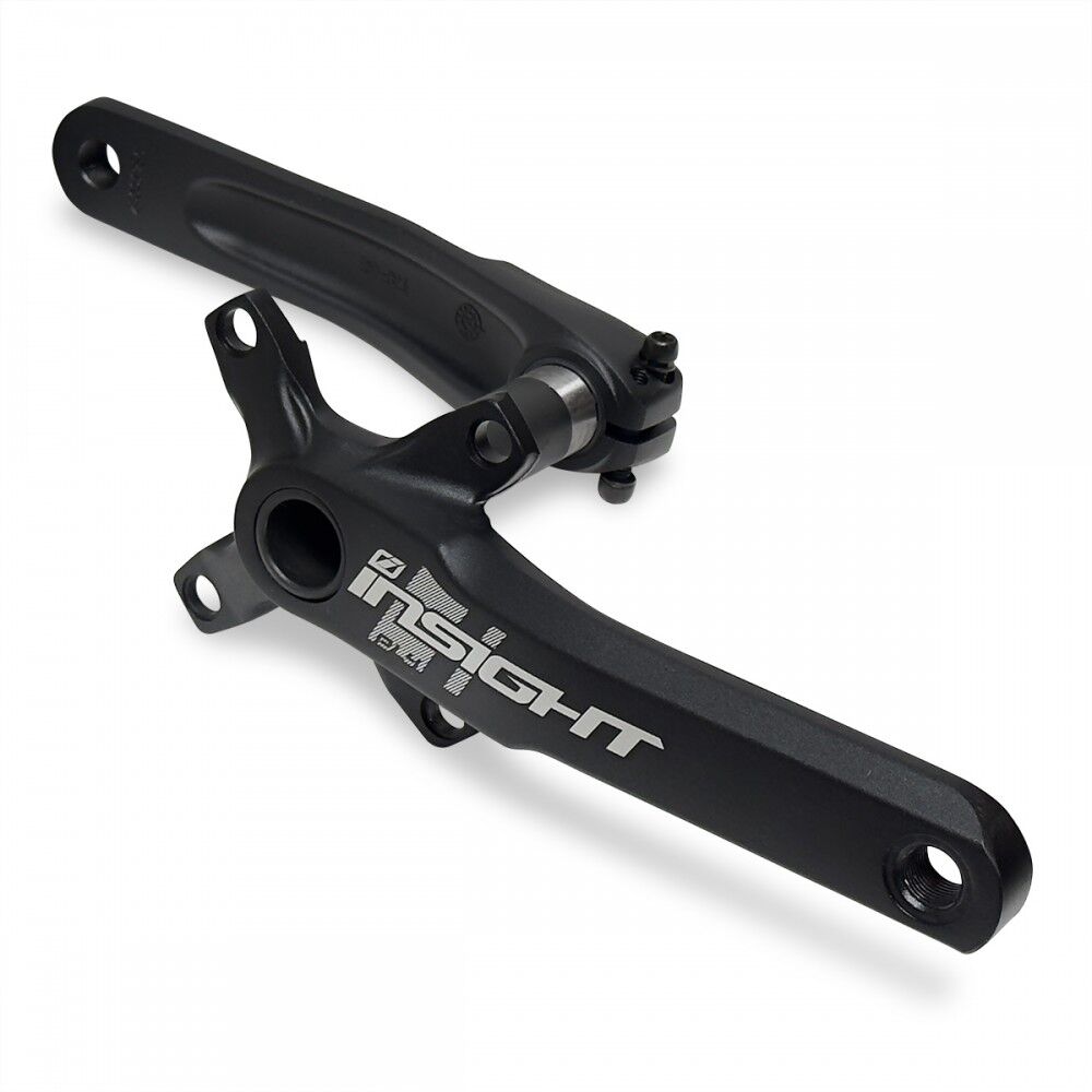 Insight BMX Crank Set 170mm (Black / Grey)